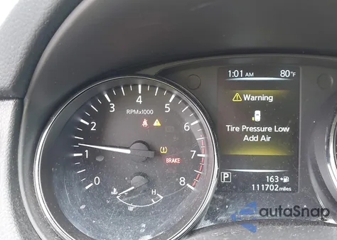 2017 Nissan Rogue S из США, поврежденный, VIN 5N1AT2MV1HC811261